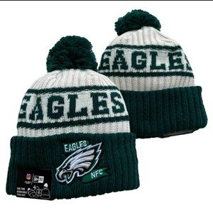 New Era NFL knit Pom beanie Eagles